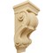 Ekena Millwork 3 1/2"W x 3"D x 7"H Small Traditional Corbel, Alder CORW03X03X07TRAL - alternate 1